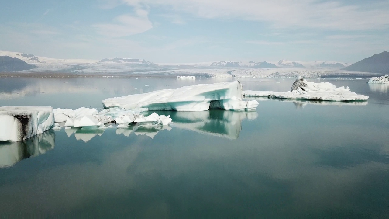 Jökulsárlón Iceland park视频素材