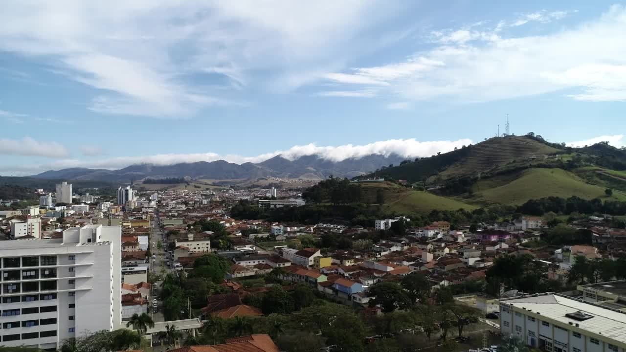 城市与自然风景/巴西视频素材