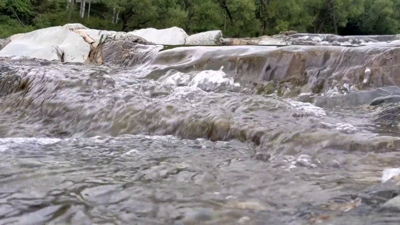 山区河流视频素材