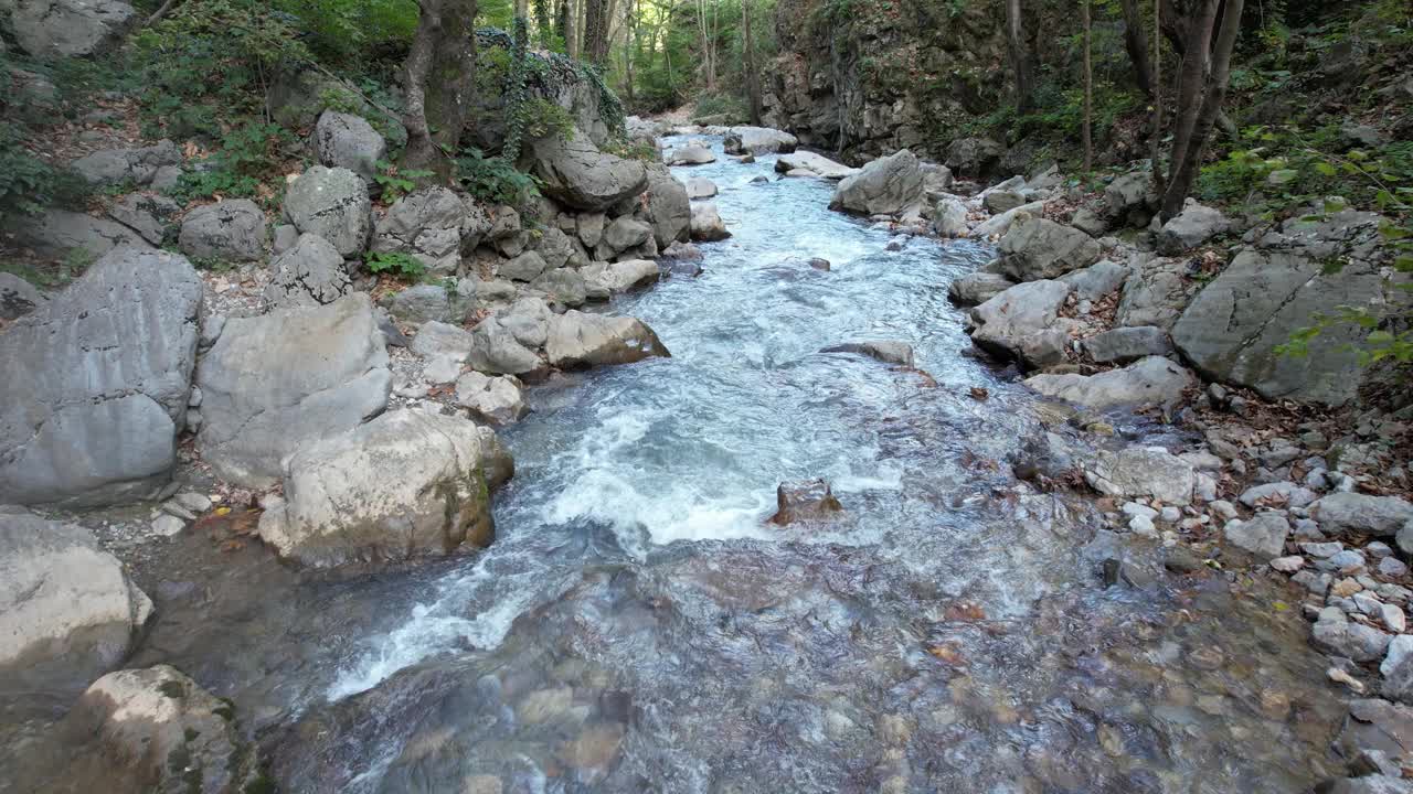 小山河视频素材