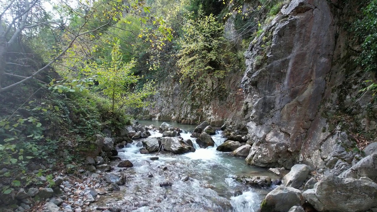 小山河视频素材