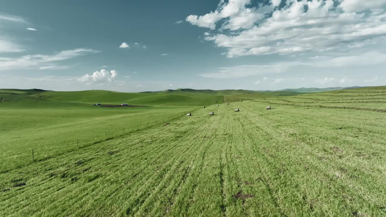 中国内蒙古草原风光视频素材