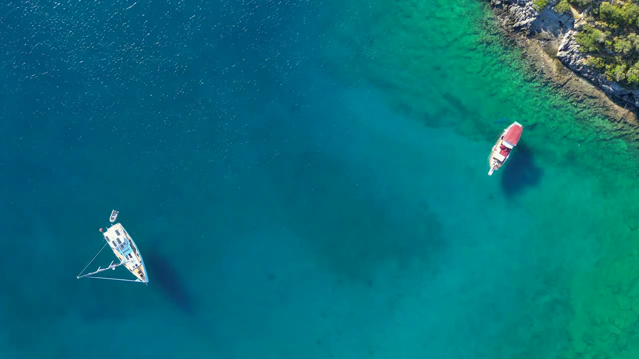 天堂的费特耶湾视频素材