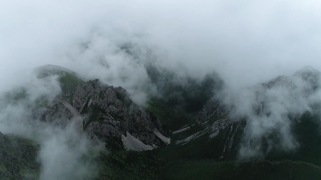 鸟瞰吉隆县，中国视频素材