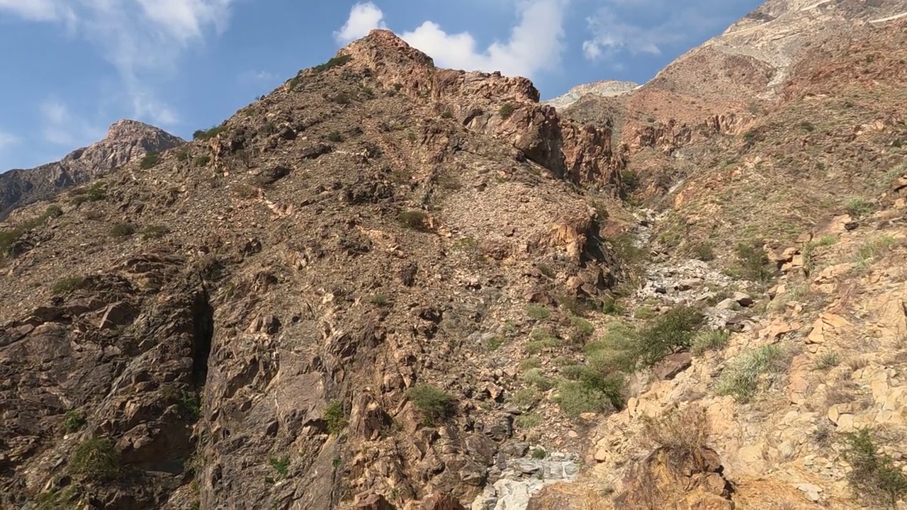 塔伊夫山景观，沙特阿拉伯麦加。视频素材