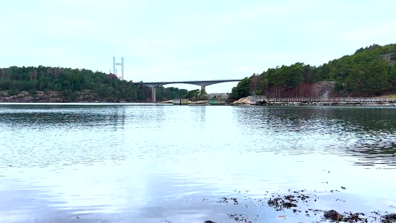 Timelapse on Tjörnbron in sweden.视频下载