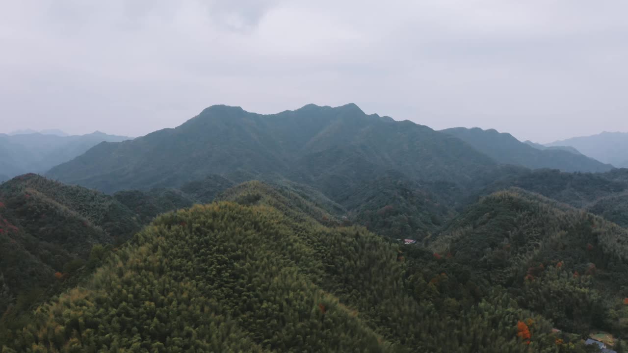 山岭航拍视频素材