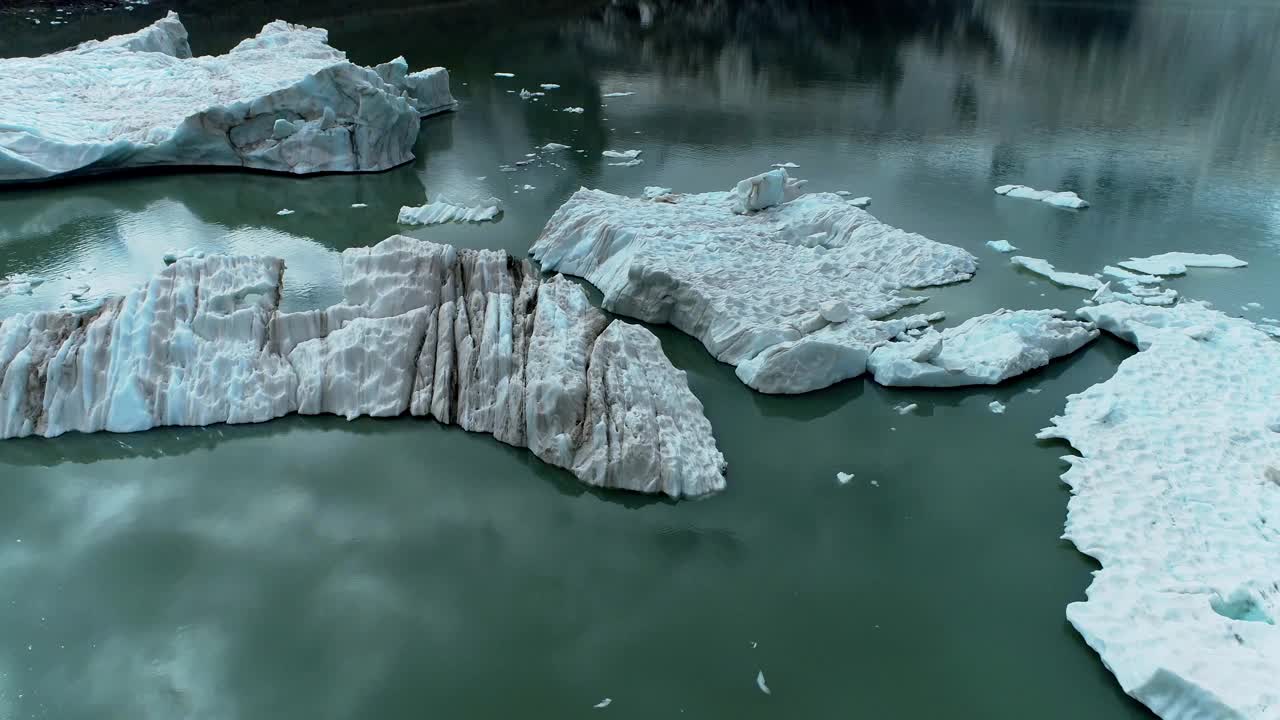 西藏自治区那曲地区的萨普雪山和冰川视频素材