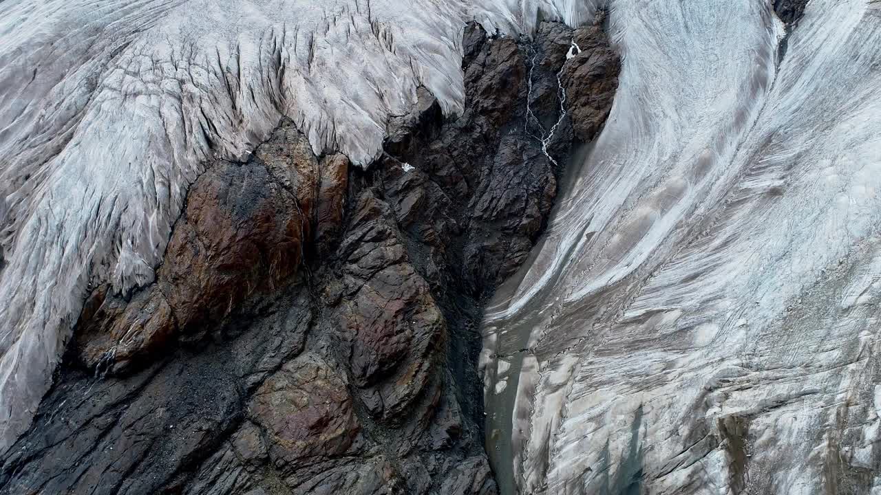 西藏自治区那曲地区的萨普雪山和冰川视频素材