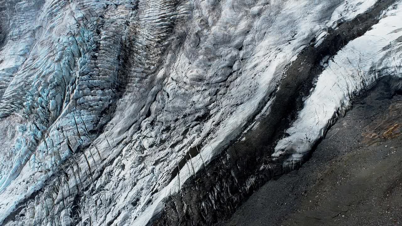 西藏自治区那曲地区的萨普雪山和冰川视频素材