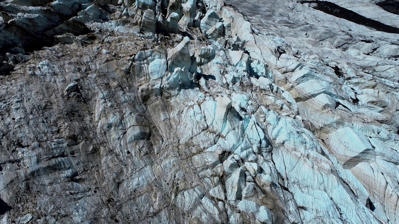 西藏自治区那曲地区的萨普雪山和冰川视频素材