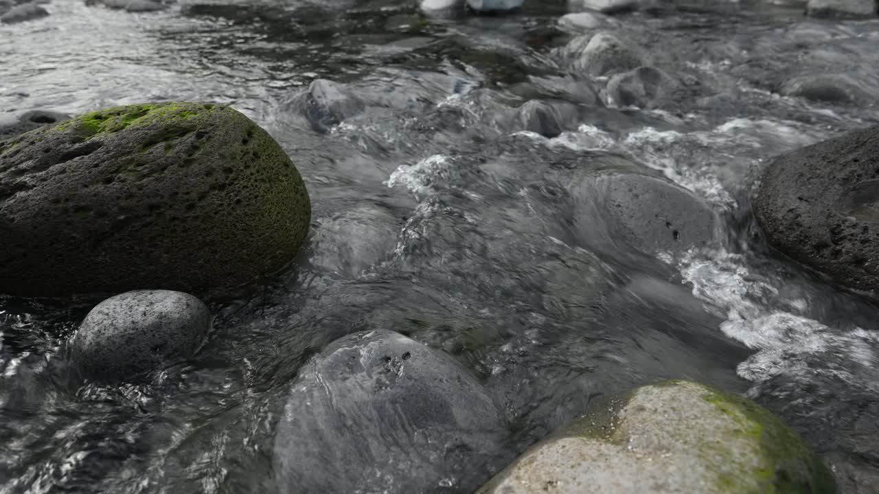 山河与石视频素材