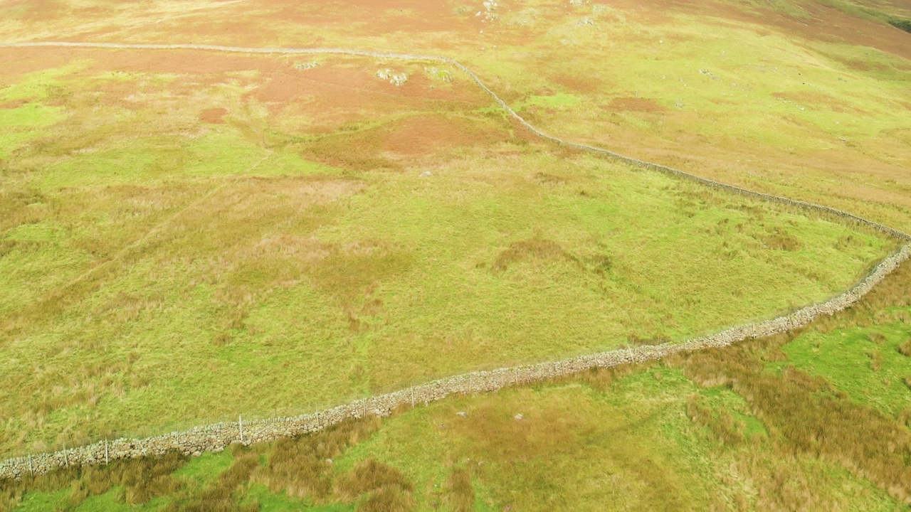 俯瞰著名的Honister山口，湖区地区，英国视频素材