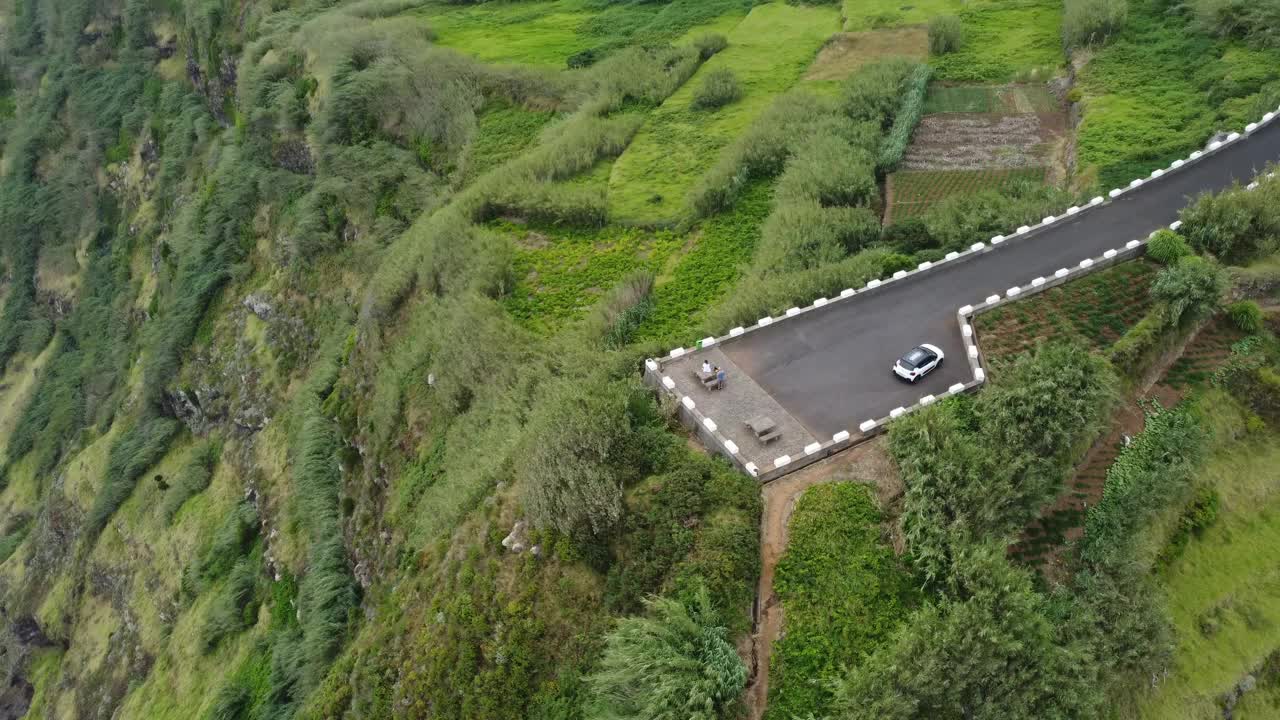 葡萄牙马德拉岛蓬塔拉杜拉的风景视频下载