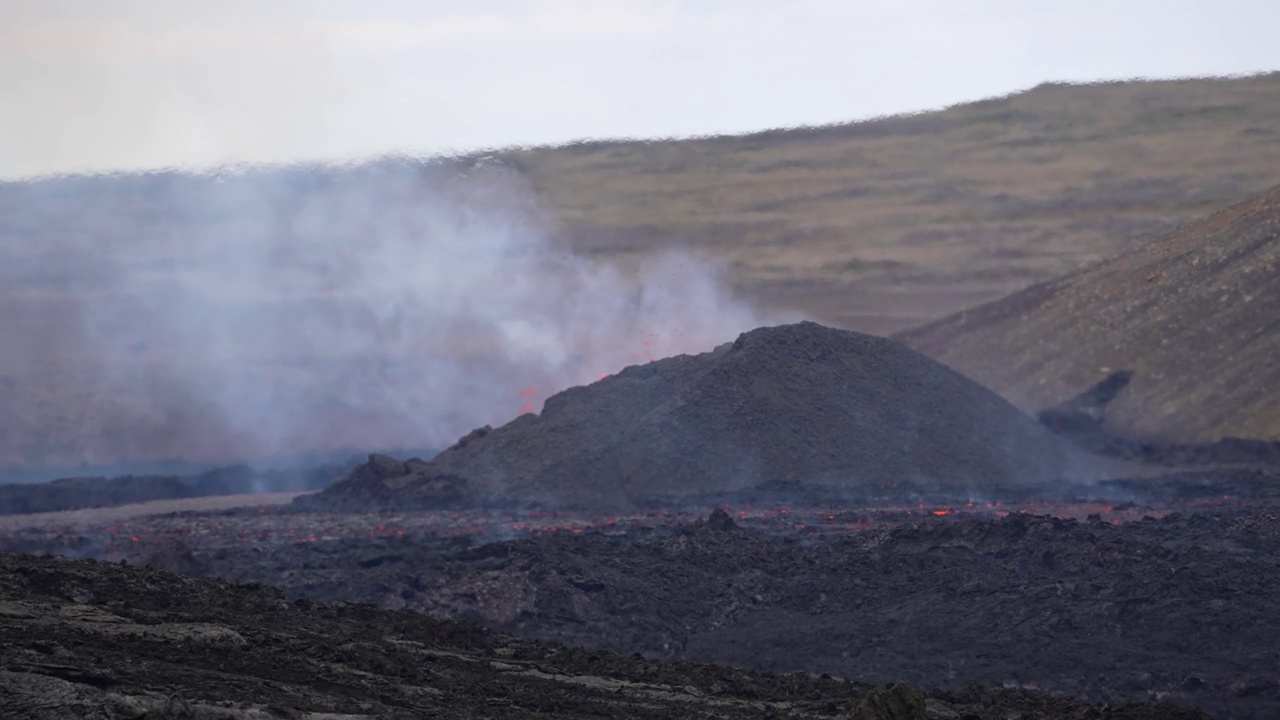 火山视频素材