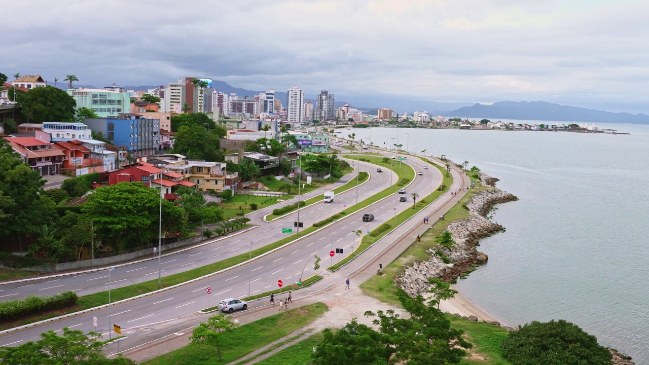 圣荷西海岸线视频素材