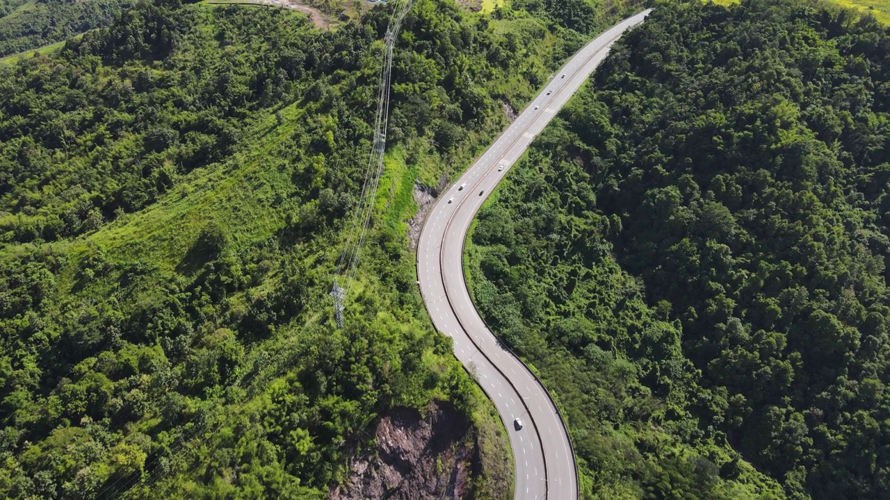 青山绿林。视频素材