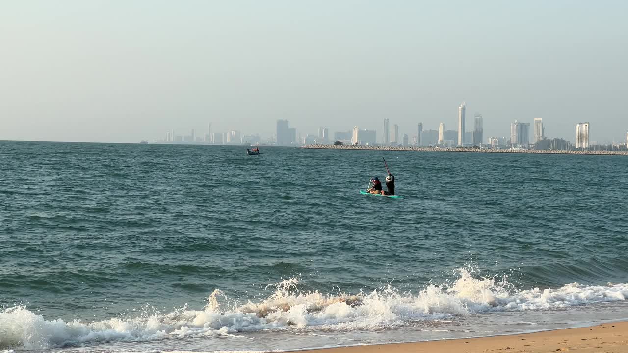 海上皮划艇视频下载