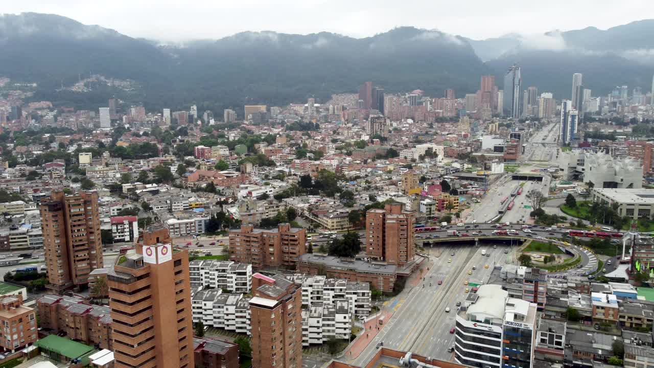 Bogotá, Colombia - A High Angle View Of The Capital City视频素材