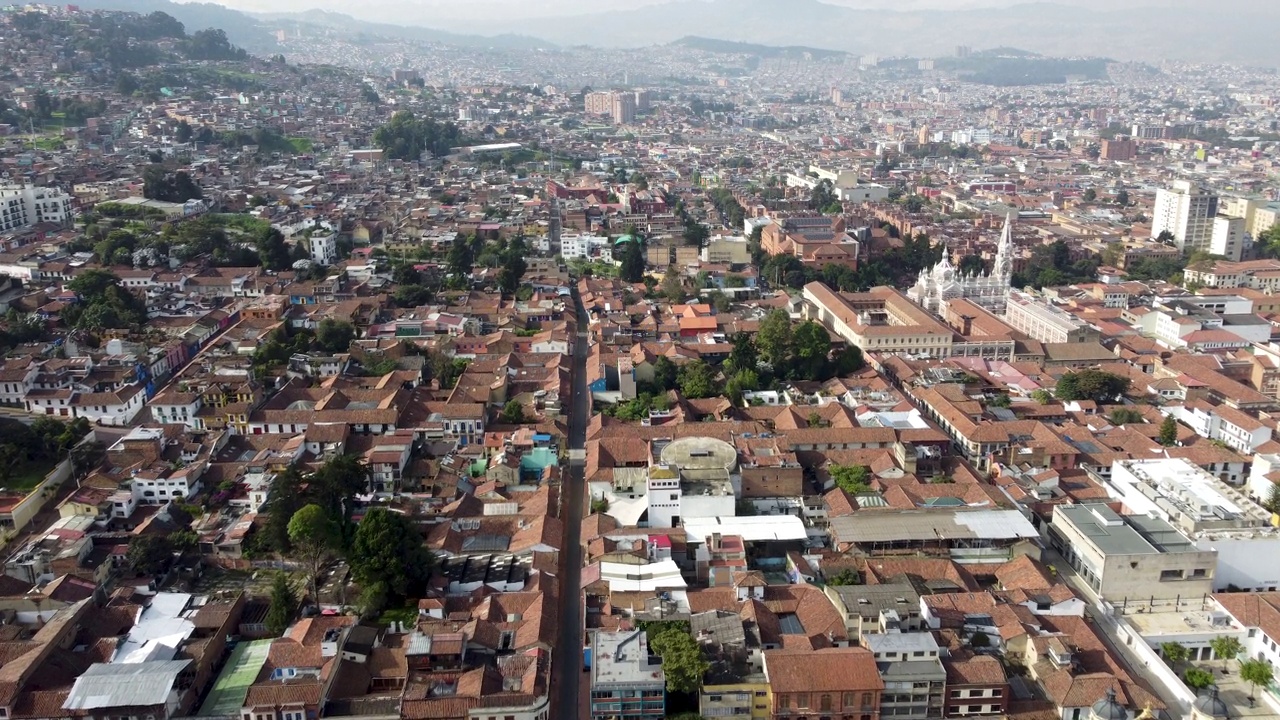 Bogotá, Colombia - A High Angle View Of The Capital City视频素材