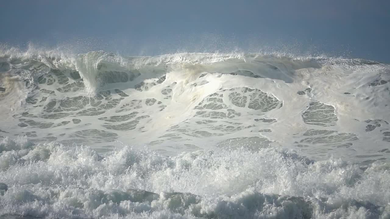 海洋风暴视频素材