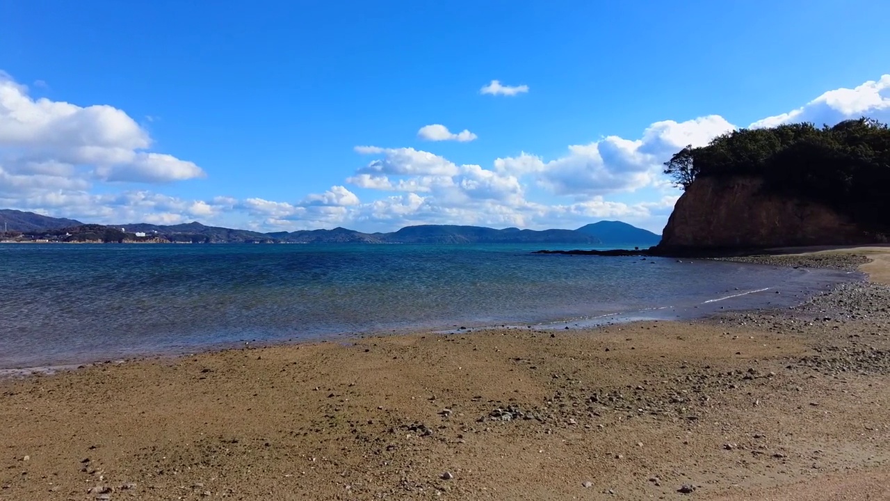 Shodoshima海岸线视频素材