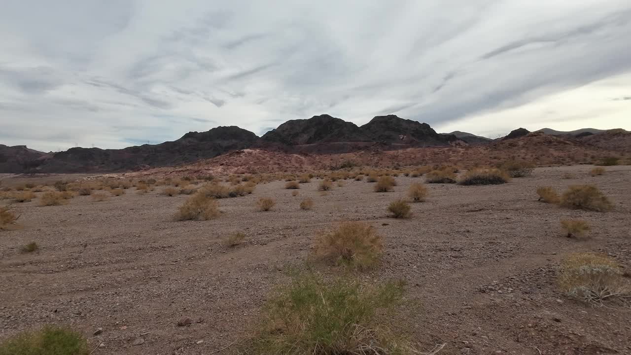 米德湖的水位标志视频素材