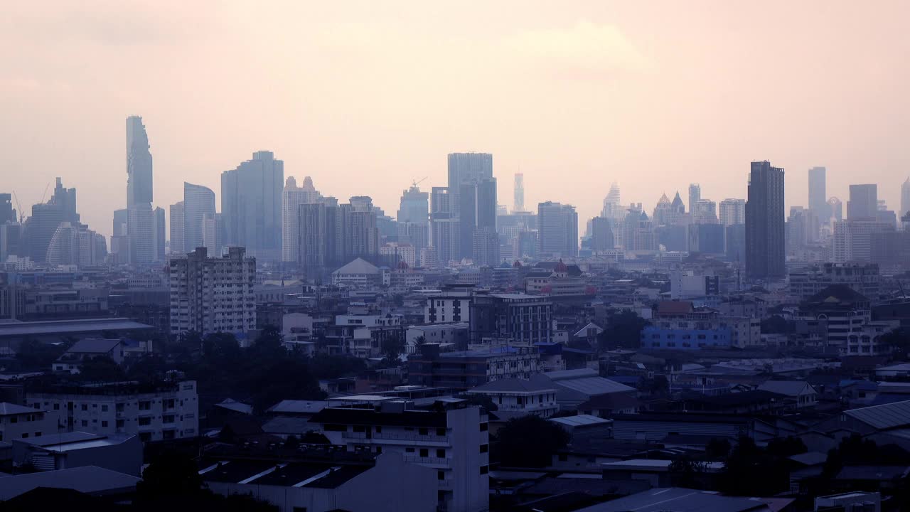 曼谷市景视频素材