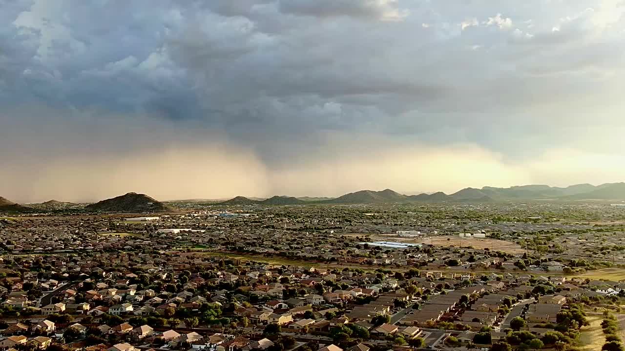 即将到来的Haboob(尘埃之墙)视频素材