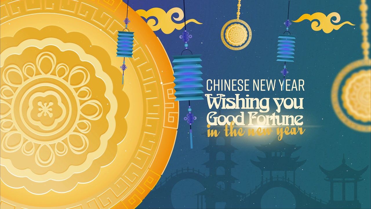 祝你2023年新年快乐视频素材