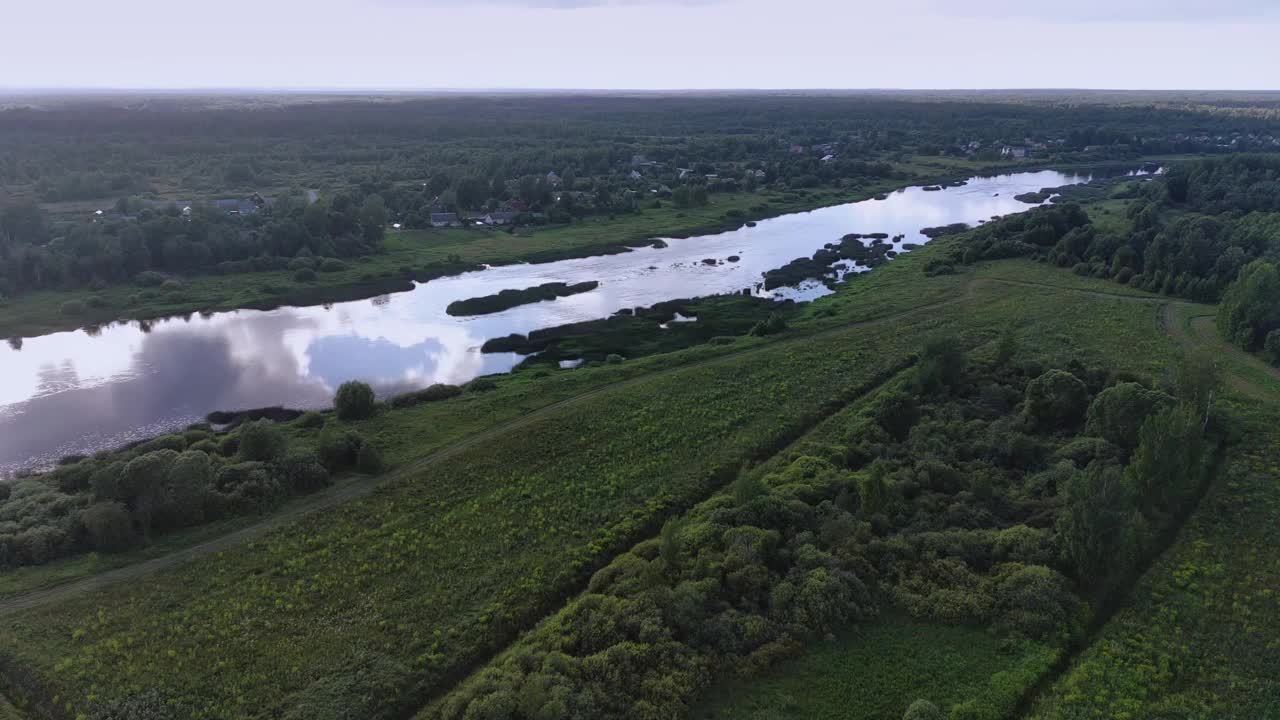 河岛视频素材