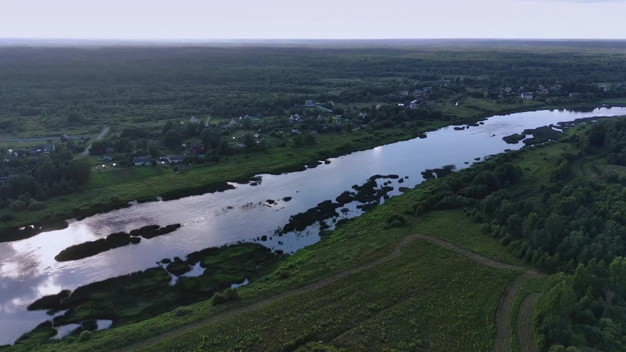 河岛视频素材