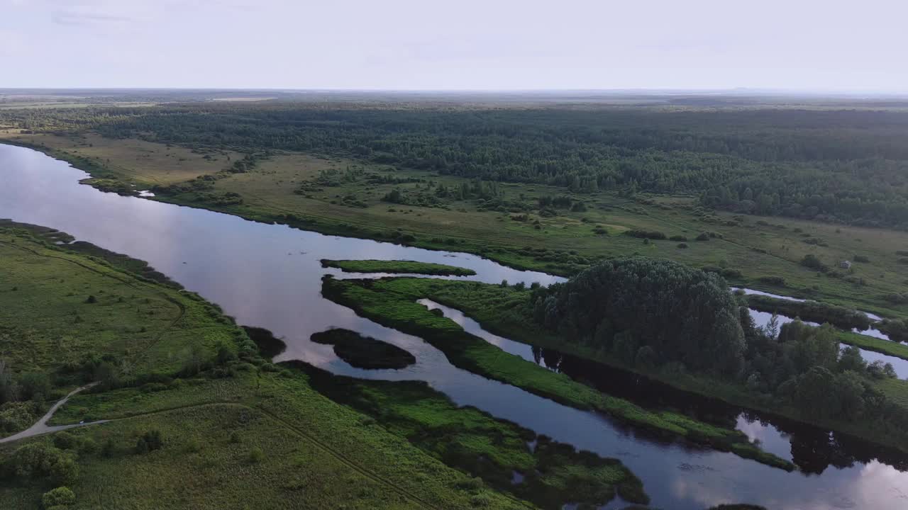 河岛视频素材