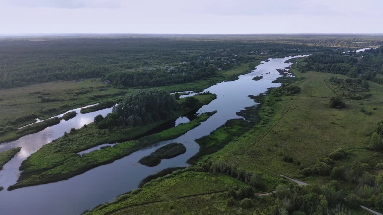 河岛视频素材