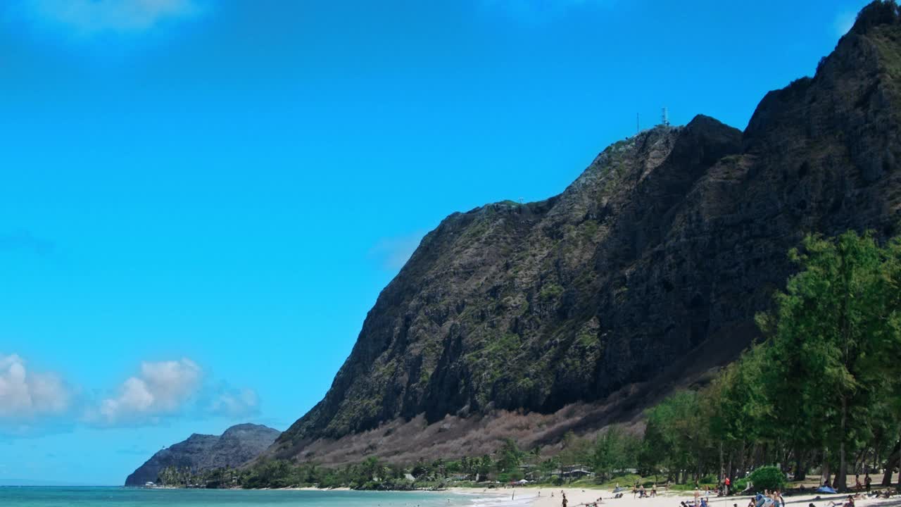 Waimanālo Beach - Oahu Hawaii视频素材