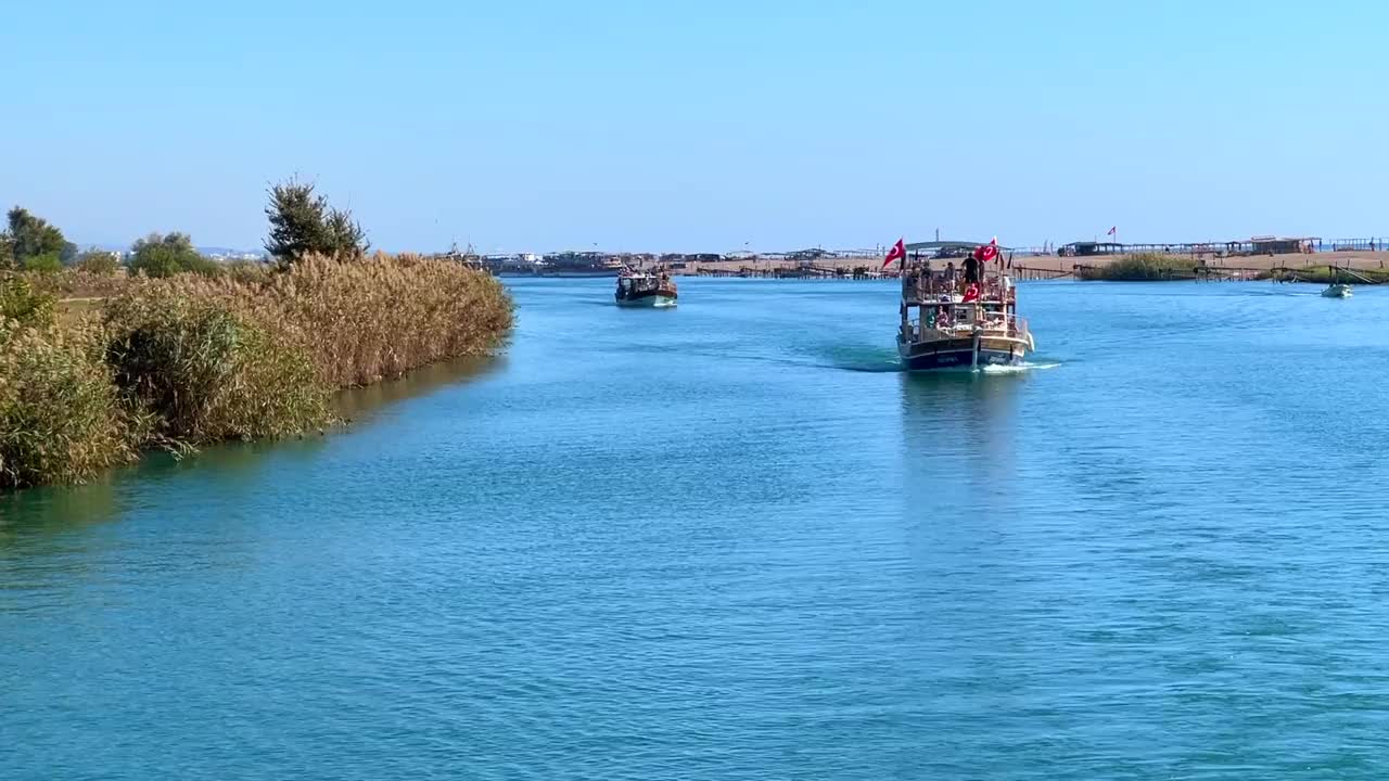 土耳其马纳夫加特河视频下载