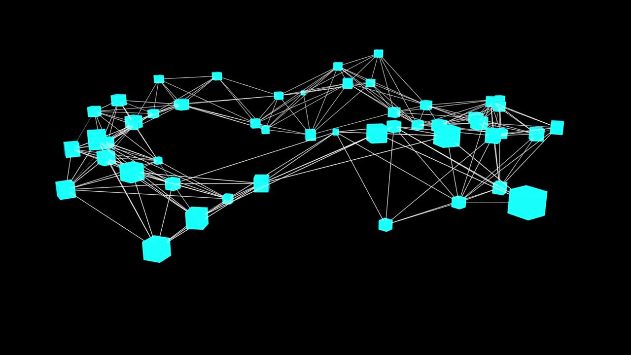 无线抽象网络与连接技术概念设计三维视频渲染视频下载