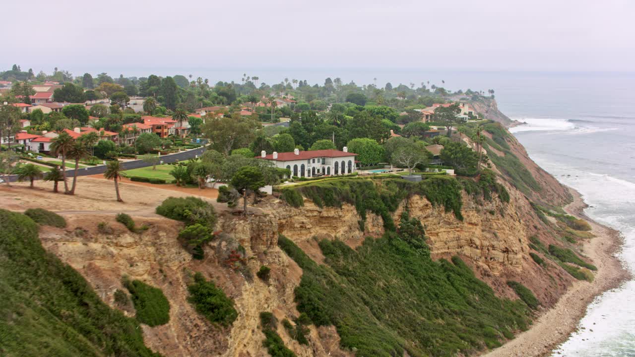 Palos Verdes Estates，洛杉矶，加州视频素材