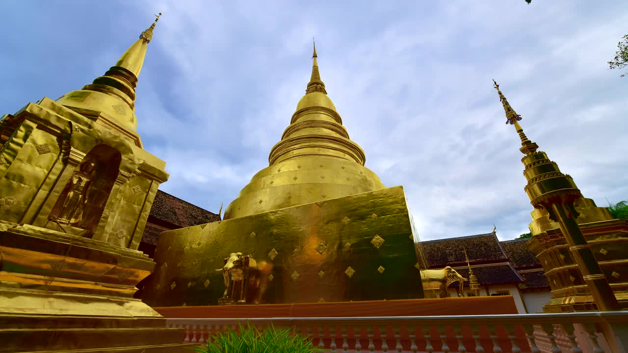 Phra Sing waramhavihan寺视频素材