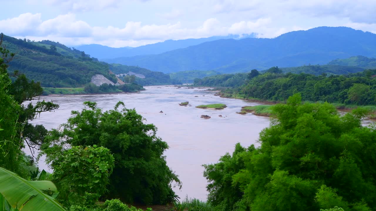 湄公河视频素材