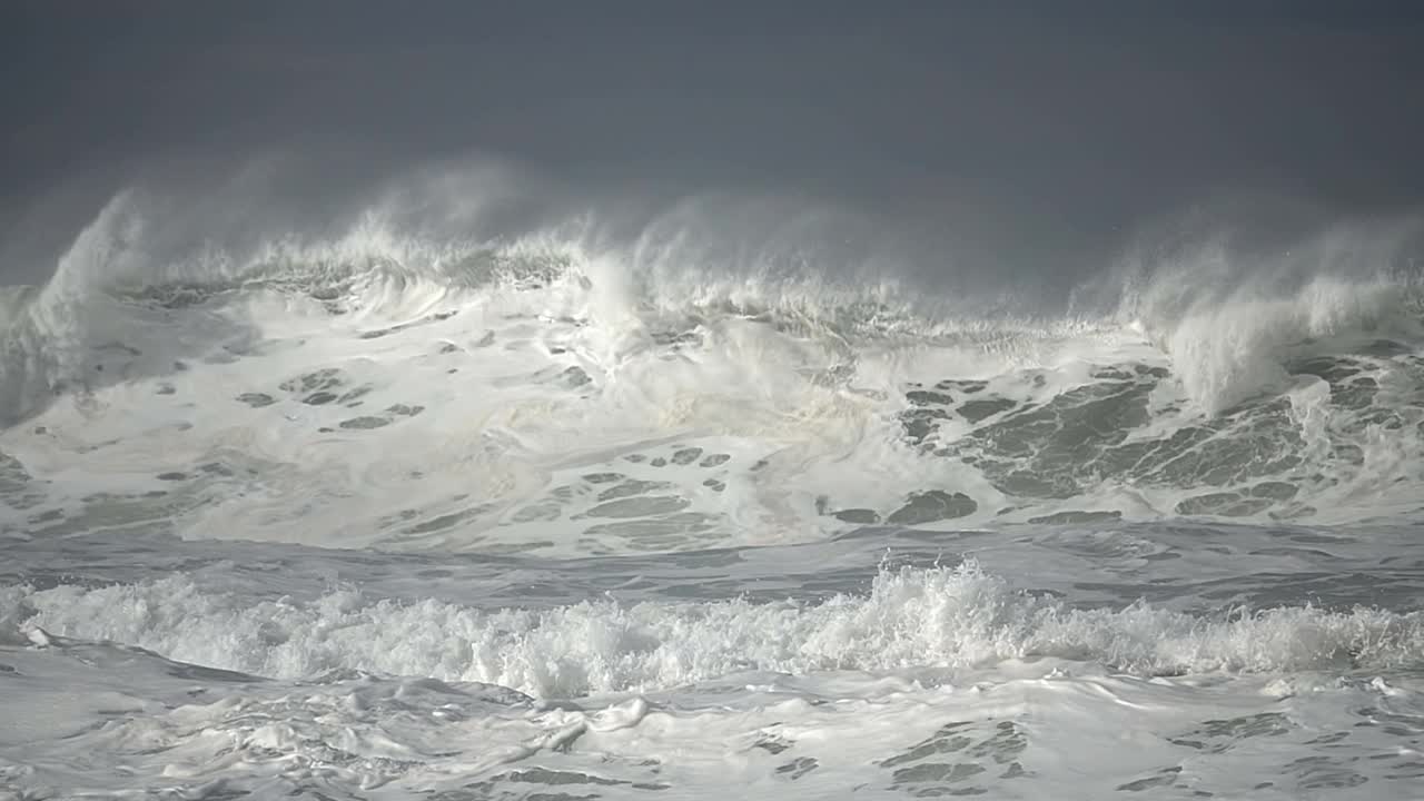 浪花、风浪视频素材