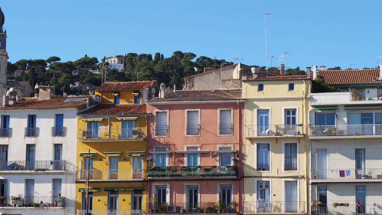 Sète, Hérault department,Occitanie, France视频素材