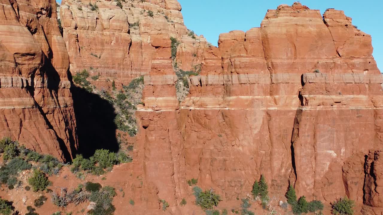 红岩风景，亚利桑那州塞多纳视频素材