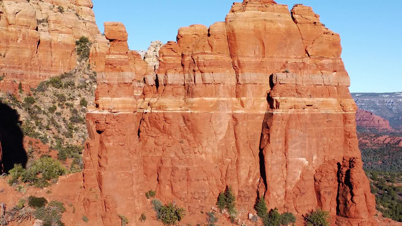 红岩风景，亚利桑那州塞多纳视频素材