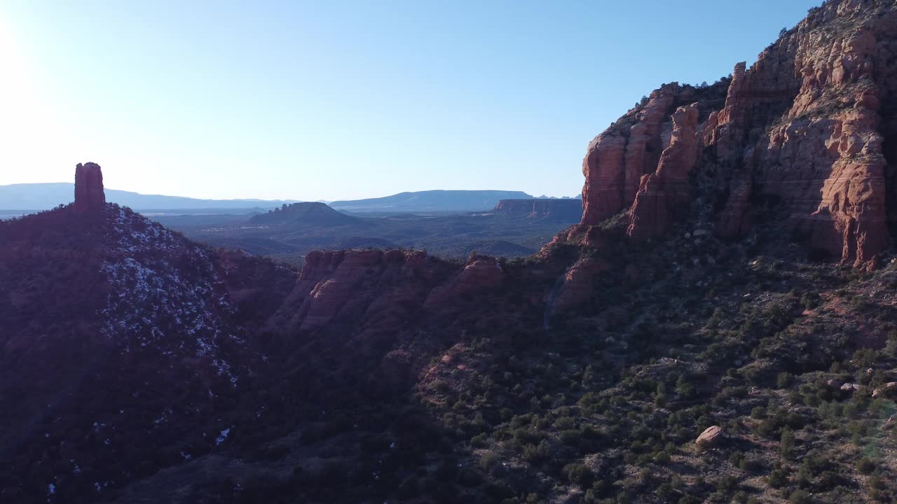 红岩风景，亚利桑那州塞多纳视频素材