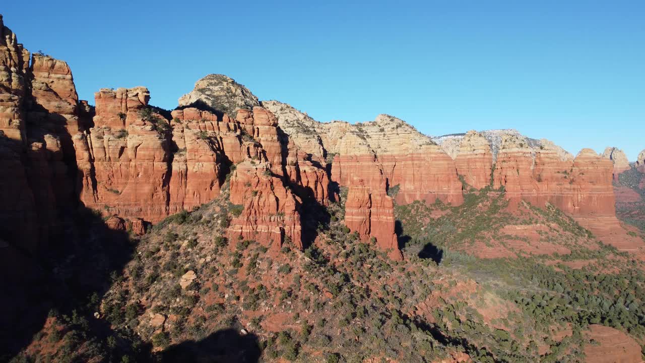 红岩风景，亚利桑那州塞多纳视频素材