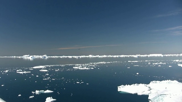 南极洲冰山漂流(HD 1080)视频素材