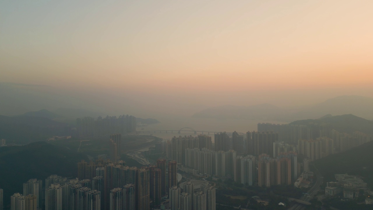 2022年5月9日，香港将军澳城的市景视频素材