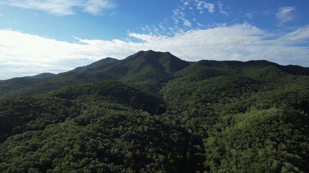 马尼山风景/江华郡，仁川，韩国视频素材