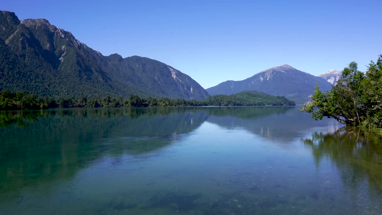 罗塞洛湖的风景视频素材